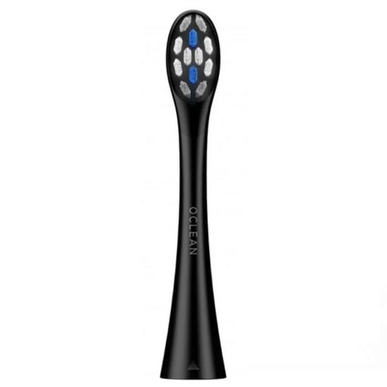 Комплект 6 бр. резервни глави за електрическа четка за зъби Oclean Delicate Care Brush Head, Мека, Черни
