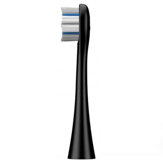 Комплект 6 бр. резервни глави за електрическа четка за зъби Oclean Delicate Care Brush Head, Мека, Черни
