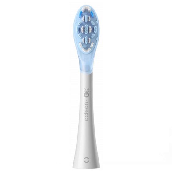 Комплект 6 бр. резервни глави за ел. четка за зъби Oclean Ultra Clean Brush Head, Твърда, Бели
