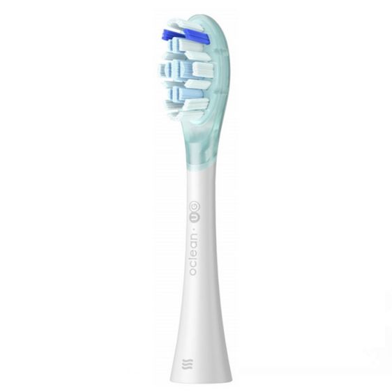 Комплект 2 бр. резервни глави за ел. четка за зъби Oclean Ultra Gum Care Brush Head, Мека, Бели