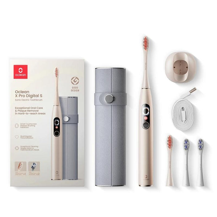 Електрическа четка за зъби Oclean X Pro Digital Set Golden C01000384
