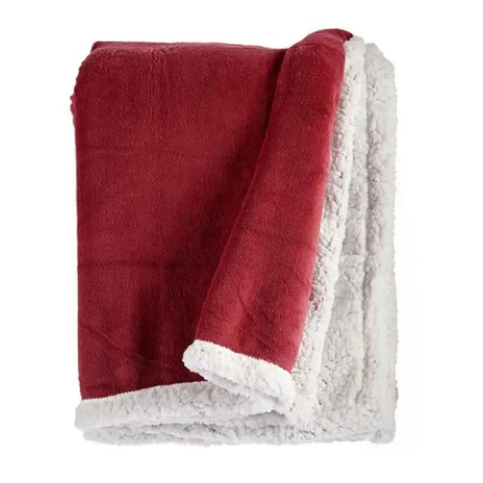 Одеяло Gift Decor Бял Тъмно розово 130 x 1 x 170 cm (6 броя)