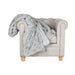 Одеяло Home ESPRIT Светло сив 220 x 240 x 1 cm
