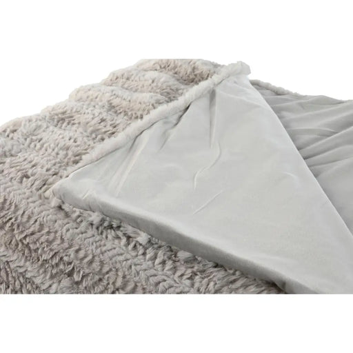 Одеяло Home ESPRIT Светло сив 220 x 240 x 1 cm