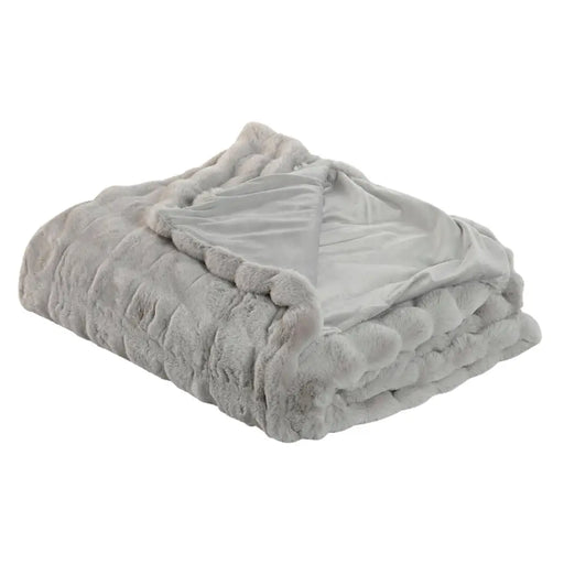 Одеяло Home ESPRIT Светло сив 220 x 240 x 1 cm