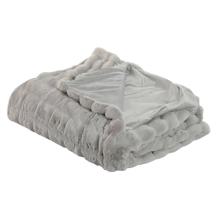Одеяло Home ESPRIT Светло сив 220 x 240 x 1 cm