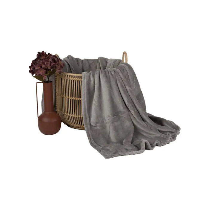 ОДЕЯЛО DILIOS SILK TOUCH 130X170 СМ СИВО