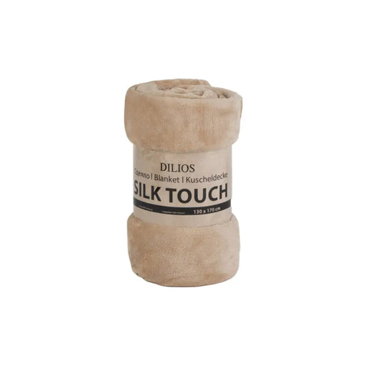 ОДЕЯЛО DILIOS SILK TOUCH 130X170 СМ БЕЖ
