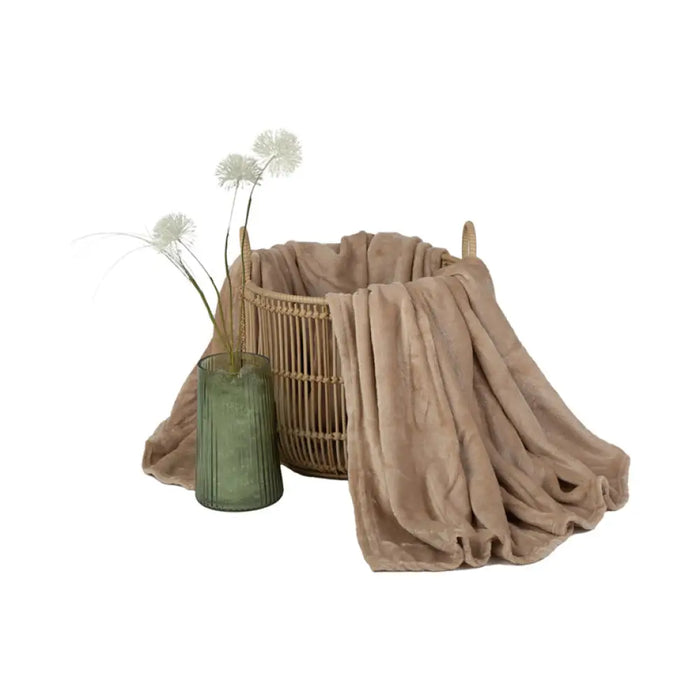 ОДЕЯЛО DILIOS SILK TOUCH 130X170 СМ БЕЖ