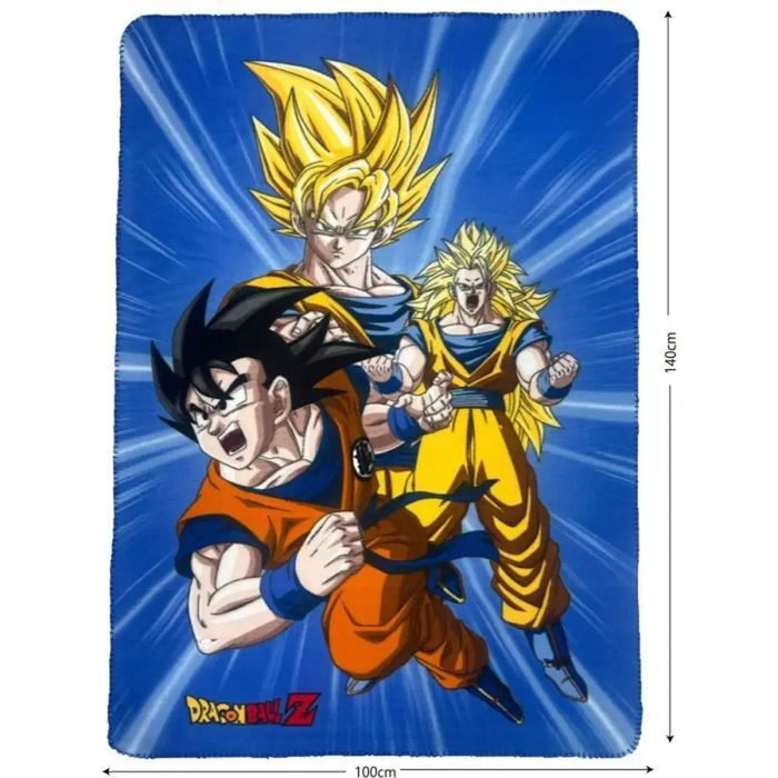 Одеяло Dragon Ball Многоцветен Животни
