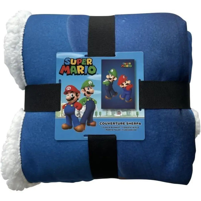 Одеяло Mario Bros 25 x 14 x 26 cm Черен Животни