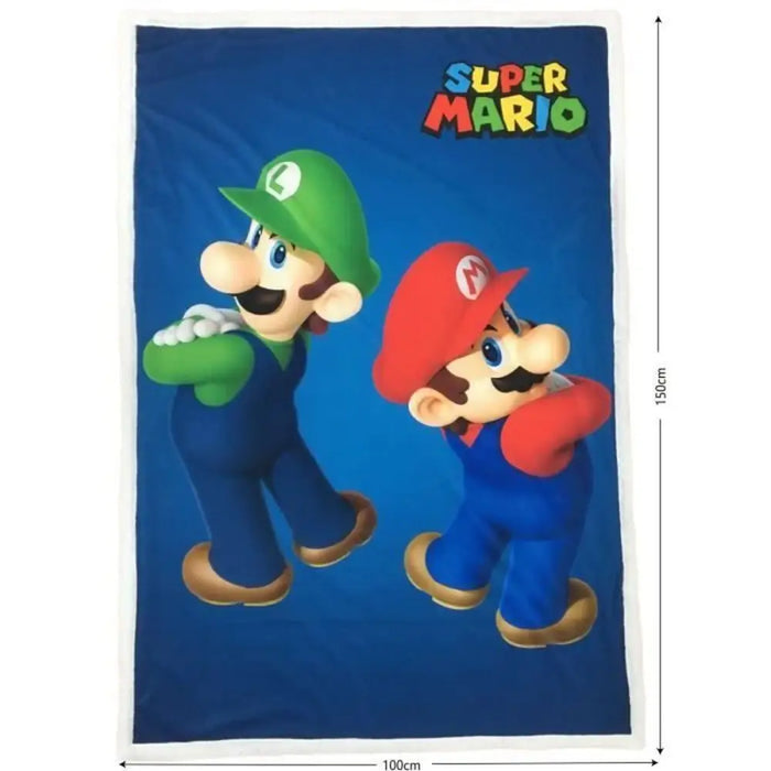 Одеяло Mario Bros 25 x 14 x 26 cm Черен Животни
