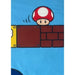 Одеяло Mario Bros 31 x 8 x 31 cm Многоцветен Шотландски