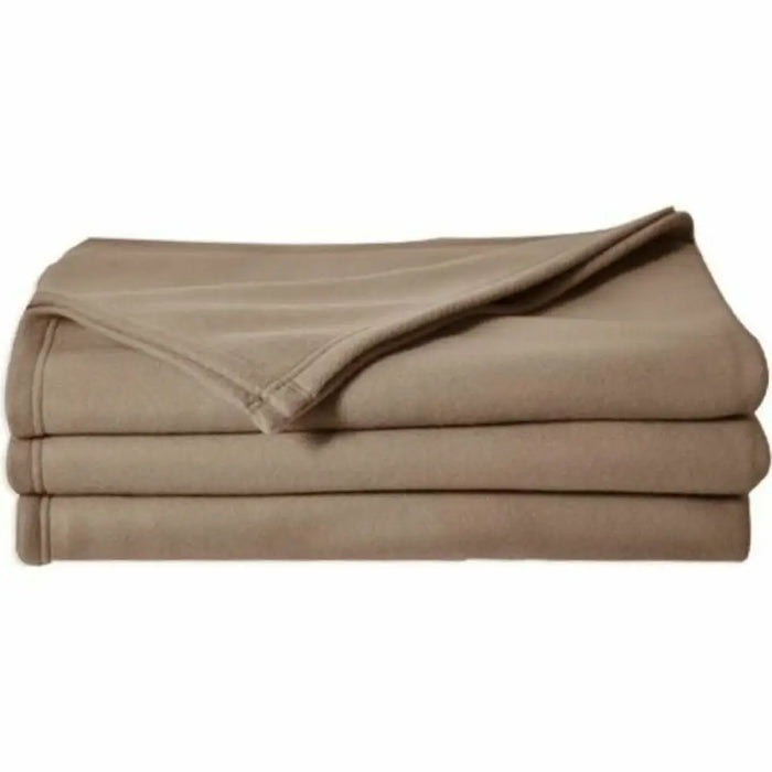 Одеяло Poyet Motte POLECO Тъмнокафяв 240 x 260 cm 100 %