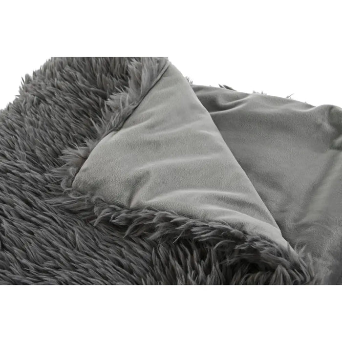 Одеяло Home ESPRIT Сив 130 x 170 cm