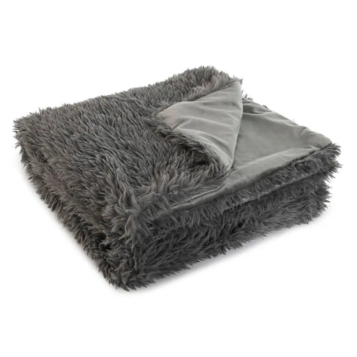 Одеяло Home ESPRIT Сив 130 x 170 cm