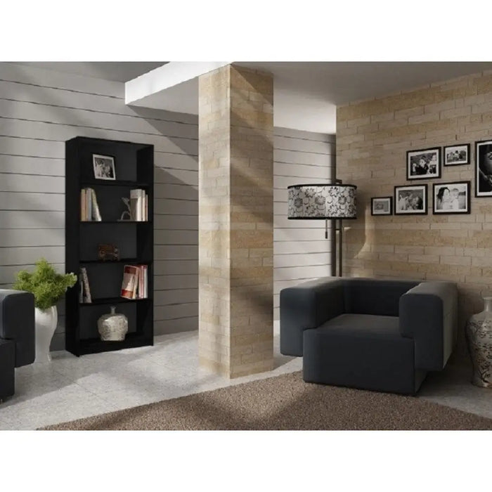 Офис библиотека Topeshop R60 CZERŃ