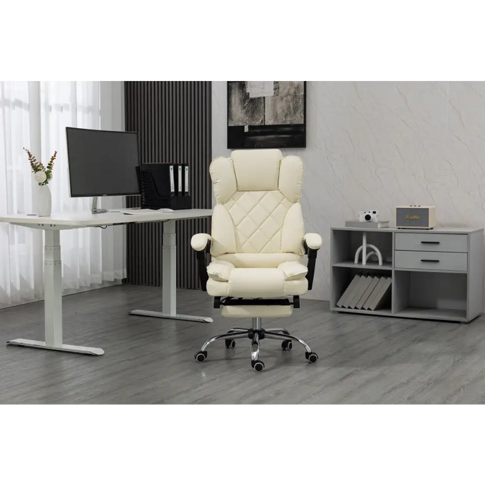 Офис стол Activejet YK7416 бежов