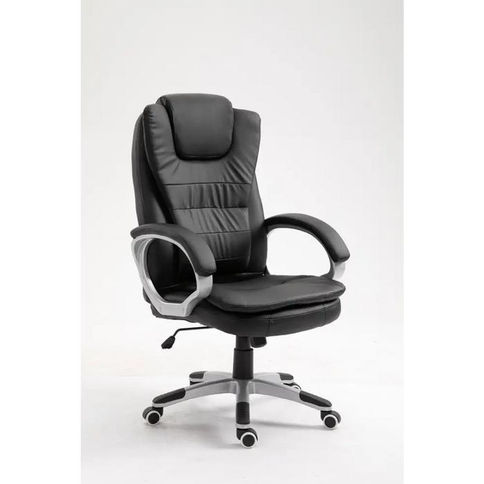 Офис стол с масажиране отопление ACTIVEJET YK7304 черен