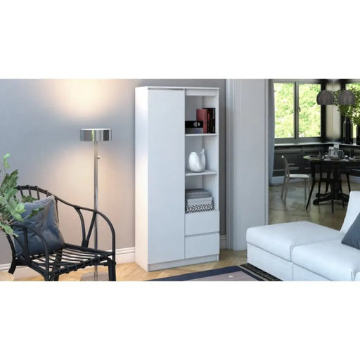 Офис библиотека Topeshop RS-80 BILY BIEL