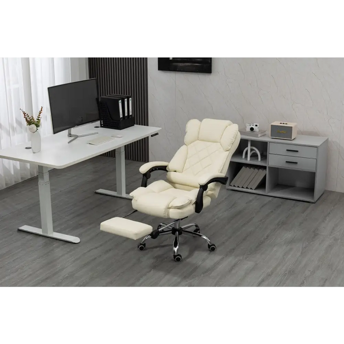 Офис стол Activejet YK7416 бежов