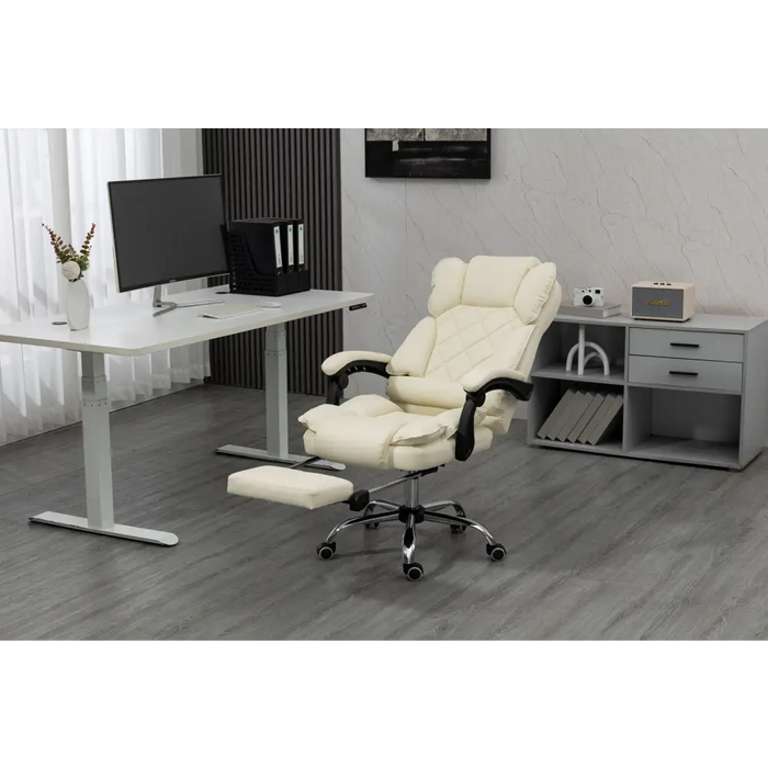 Офис стол Activejet YK7416 бежов