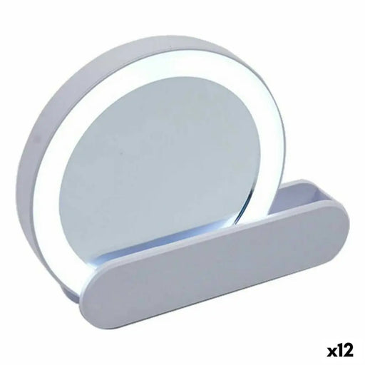 Огледало Berilo YXL2112-SB YXL2112-SB Бял ABS 9 x 2 x 10 cm