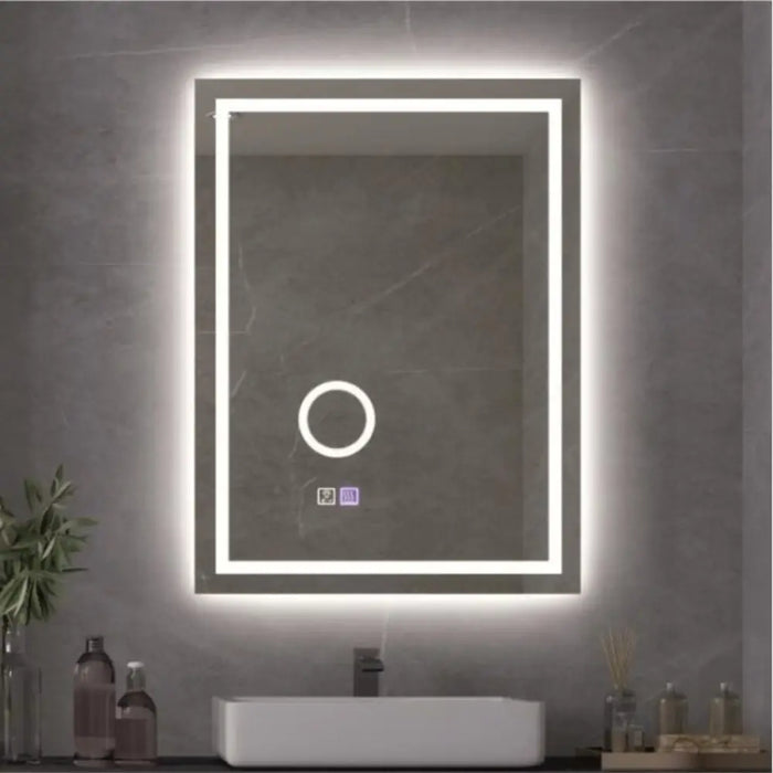 ОГЛЕДАЛО ЗА БАНЯ С ВГРАДЕН LED ICL 1828