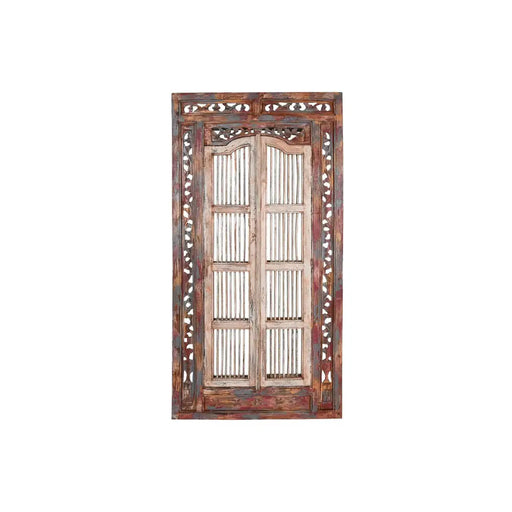 Огледало Home ESPRIT Син Дървен 90 x 4 x 180 cm