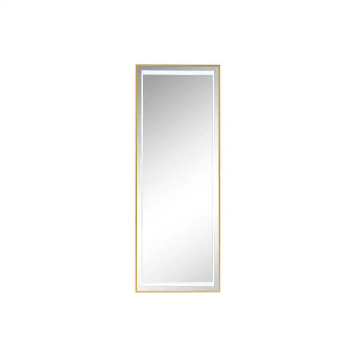 Огледало в цял ръст Home ESPRIT Златен Алуминий 50 x 0,5 x