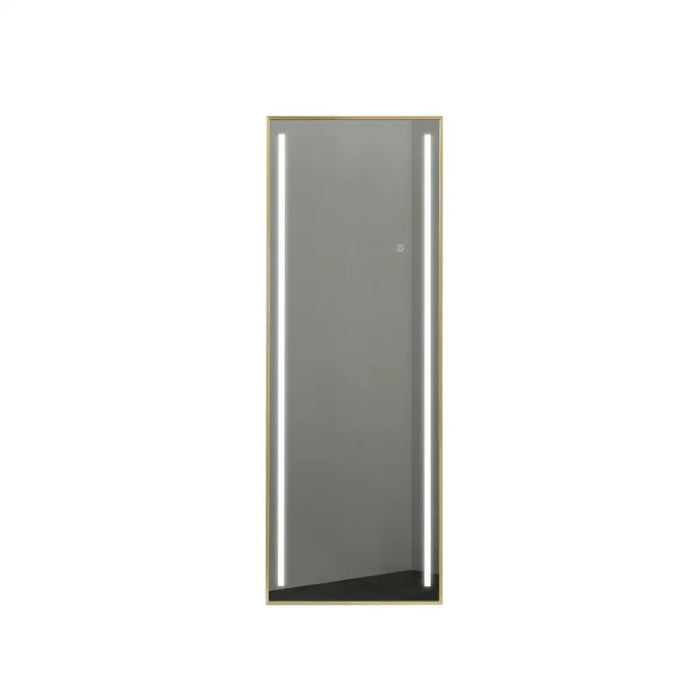 Огледало в цял ръст Home ESPRIT Златен Алуминий 60 x 5 x