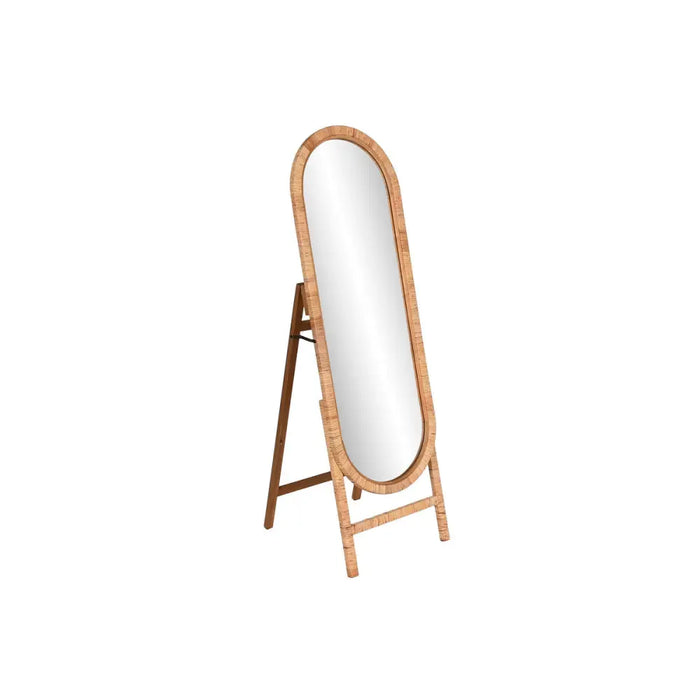 Огледало в цял ръст Home ESPRIT Естествен 46,5 x 48 x 150,5