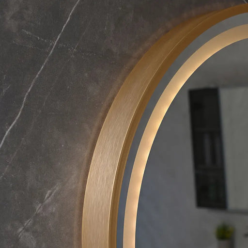 Огледало в цял ръст Home ESPRIT Черен Алуминий 50 x 2 x 150