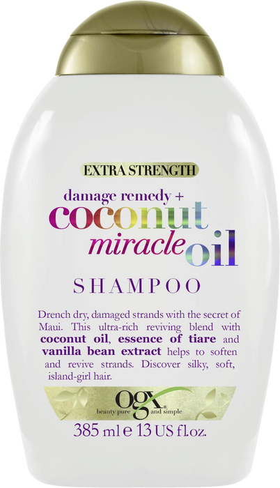 Шампоан за коса coconut miracle oil, 385 ml