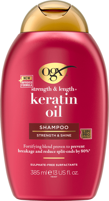 Шампоан за коса Keratin oil, 385 ml
