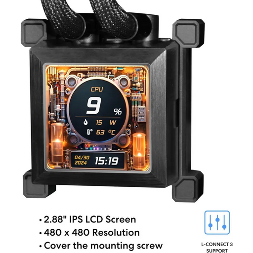 Охладител за процесор Lian Li HydroShift LCD 360 Silent