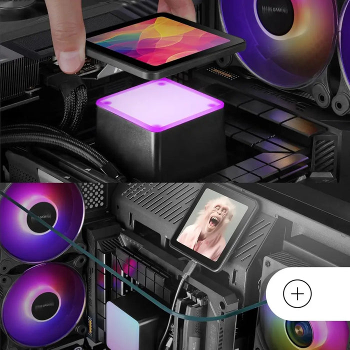 Охлаждаща постаква за лаптоп Mars Gaming MLVISIONPRO360