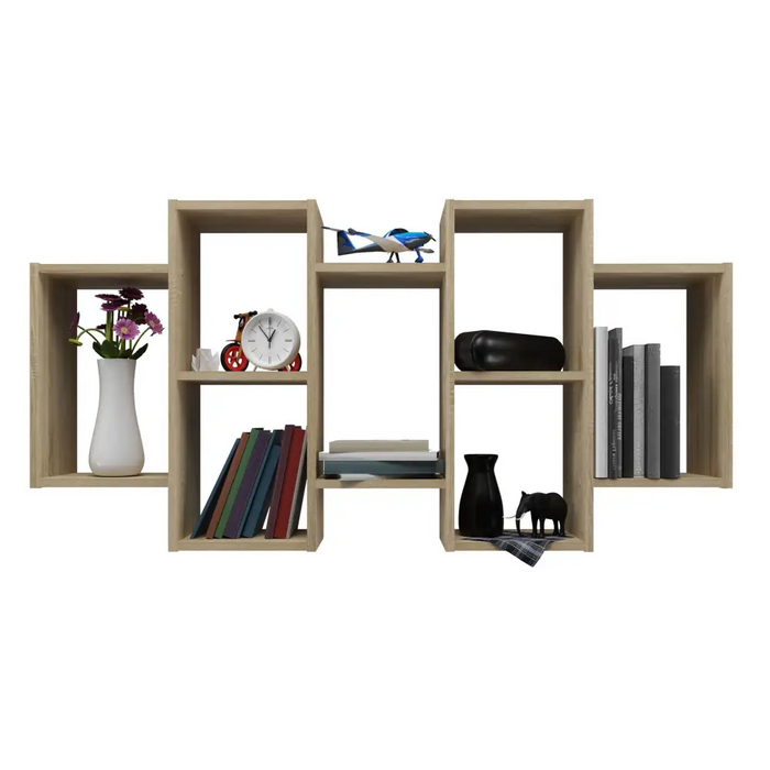 Окачена библиотека Bilbao 7.0 Wall Shelves дъб сонома