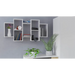 Окачена библиотека Bilbao 7.0 Wall Shelves White
