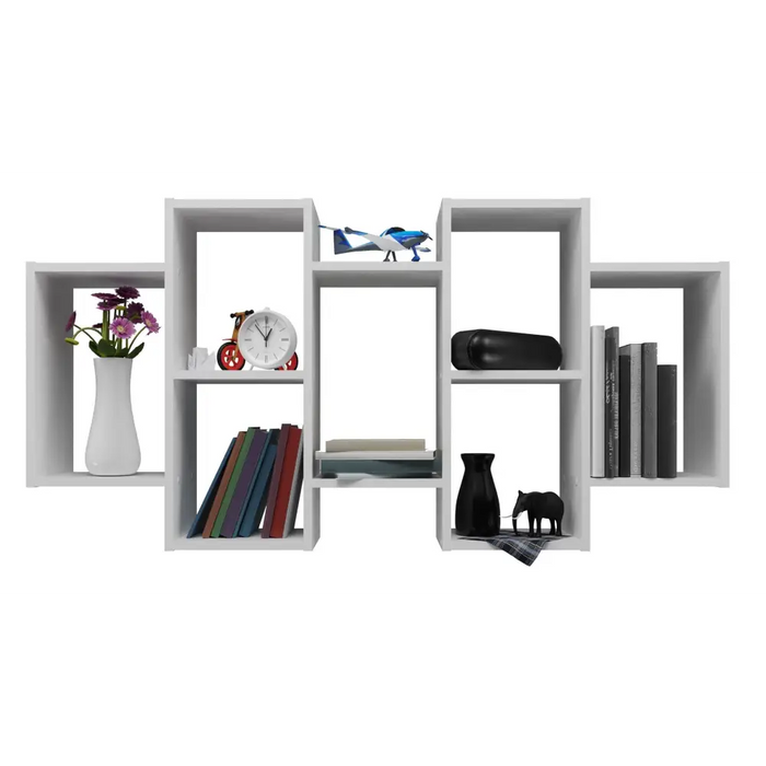 Окачена библиотека Bilbao 7.0 Wall Shelves White