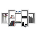 Окачена библиотека Bilbao 7.0 Wall Shelves White