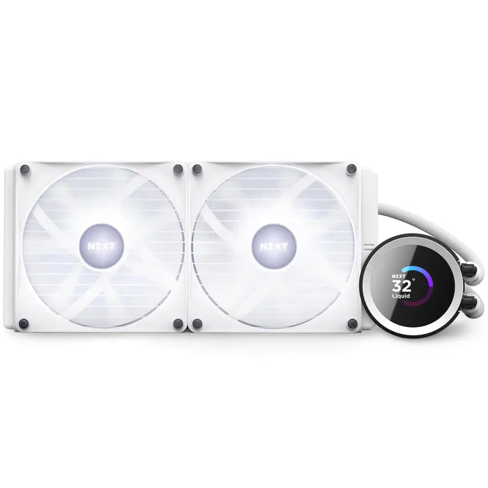 Охладител за процесор NZXT Kraken 280 RGB White LCD Display