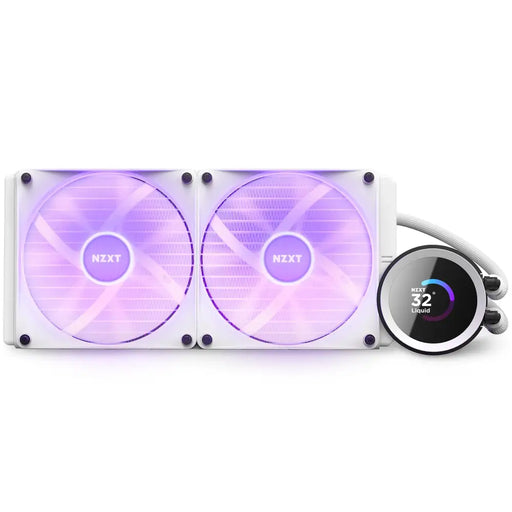 Охладител за процесор NZXT Kraken 280 RGB White LCD Display