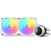 Охладител за процесор NZXT Kraken 280 RGB White LCD Display