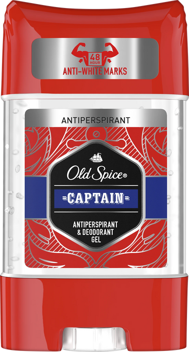 Део гел против изпотяване Captain, 70 ml