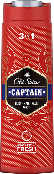 Душ гел Captain, 400 ml