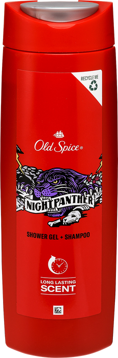 Душ гел Night Panther, 400 ml