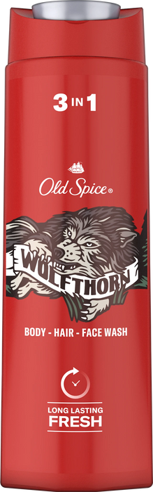 Душ гел Wolfthorn 3в1, 400 ml