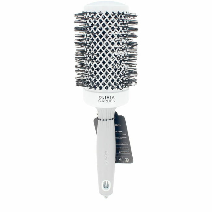 Разресваща Четка Olivia Garden EXPERT BLOWOUT SHINE Бял Сив Ø 55 mm