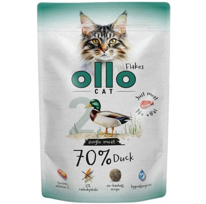 OLLO Cat No. 2 Duck Mono - мокра котешка храна - 85 г